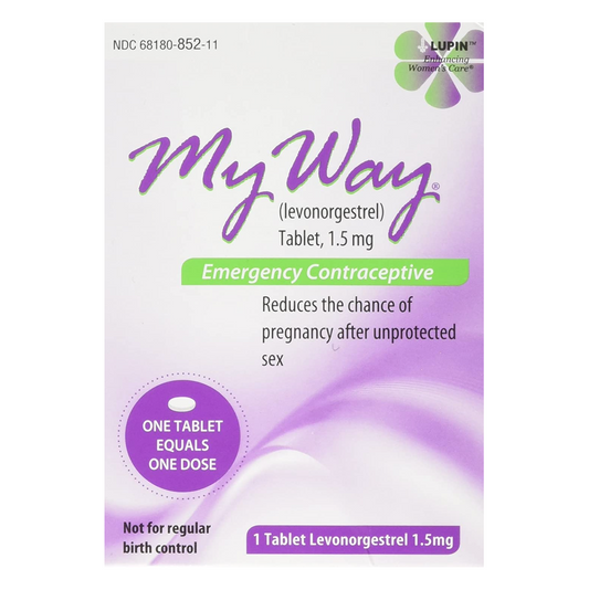 My Way Emergency Contraceptive Pill (Buy 1, Get 50% Off the 2nd Item)